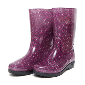 Galocha Bota Impermeável Floral Gasf Kesttou