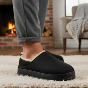 Pantufa Fechada Masculina  Pelúcia Conforto Leve